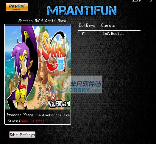 桑塔半精灵英雄无限生命修改器 v3.4 桑塔半精灵英雄无限生命修改器 v3.4