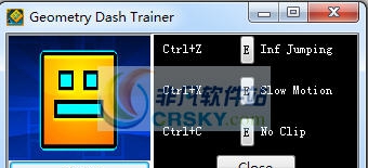 几何冲刺三项修改器 v3.5 几何冲刺三项修改器 v3.5