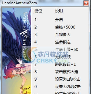 圣女之歌零十一项修改器 v3.4 圣女之歌零十一项修改器 v3.4