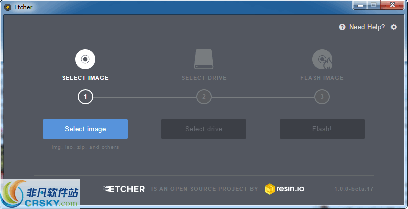 Etcher for Mac v1.5.104 Etcher for Mac v1.5.104