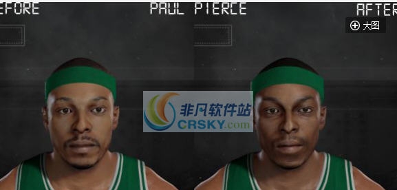 NBA2K17皮尔斯面补MOD v2.6 NBA2K17皮尔斯面补MOD v2.6