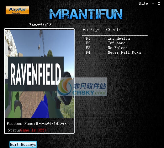 瑞文领域四项修改器 v3.7 瑞文领域四项修改器 v3.7