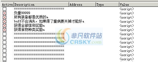 西娅觉醒多项CT脚本修改器 v3.5 西娅觉醒多项CT脚本修改器 v3.5
