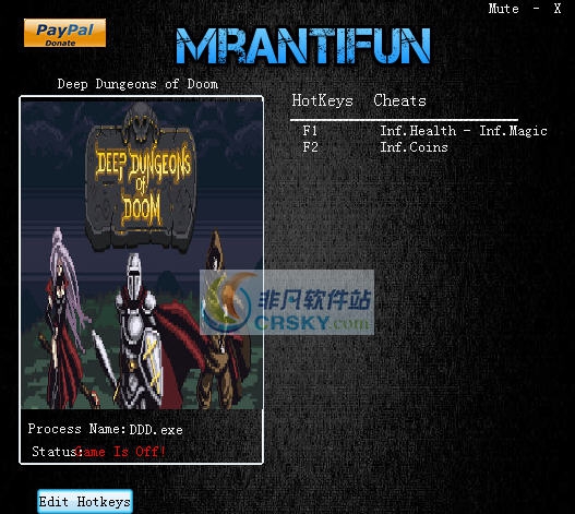 厄运深牢三项修改器 v3.4 厄运深牢三项修改器 v3.4