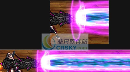 DNF女枪手大枪激光炮改紫色闪电镭射炮补丁 v2.6