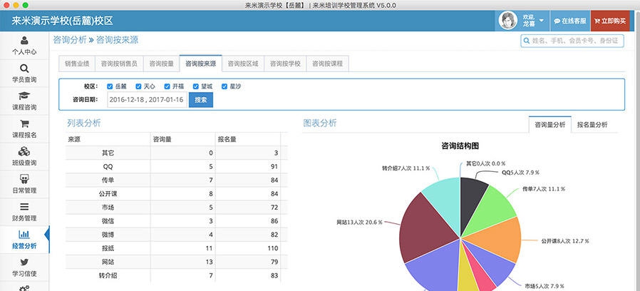 来米培训学校管理系统 v5.0.5 来米培训学校管理系统 v5.0.5