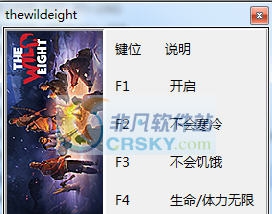 荒野八人组三项修改器 v3.5 荒野八人组三项修改器 v3.5