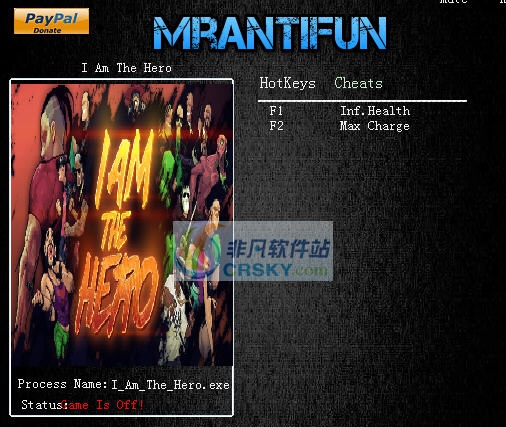 我是英雄两项修改器 v3.5 我是英雄两项修改器 v3.5