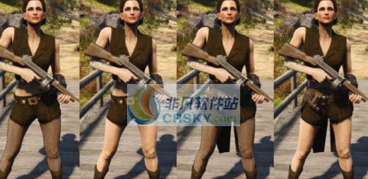 辐射4军事美女服装包MOD v2.8 辐射4军事美女服装包MOD v2.8