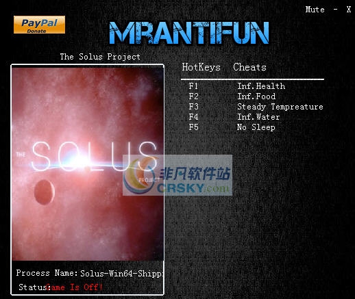 独自一人五项修改器 v1.05 独自一人五项修改器 v1.05