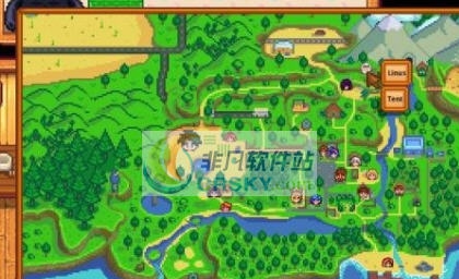 星露谷物语大地图显示NPC位置MOD v2.7 星露谷物语大地图显示NPC位置MOD v2.7