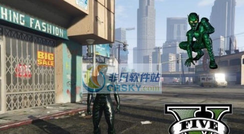 GTA5绿海妖怪兽MOD v2.5 GTA5绿海妖怪兽MOD v2.5