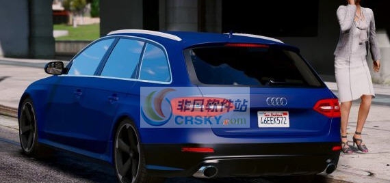 GTA52013款奥迪RS4 Avant MOD v2.5 GTA52013款奥迪RS4 Avant MOD v2.5