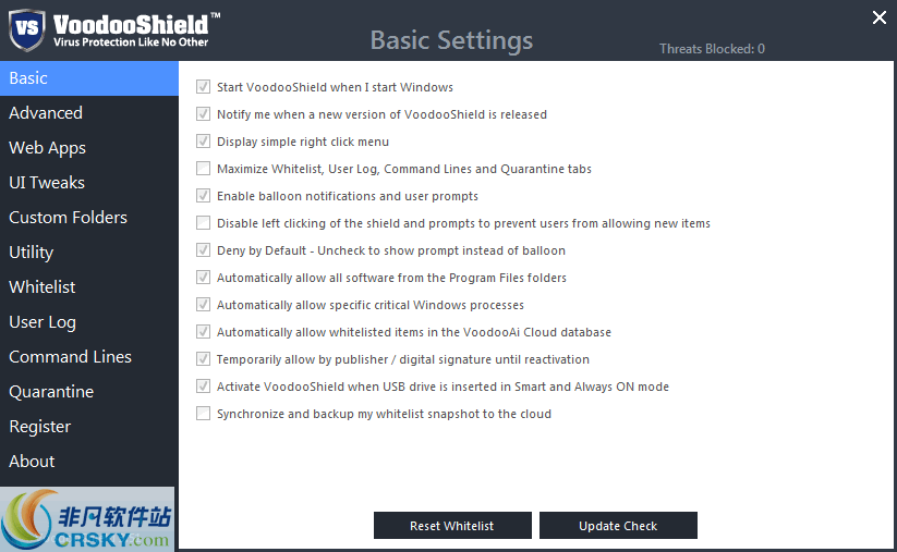 VoodooShield v5.79 VoodooShield v5.79
