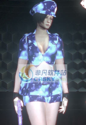 生化危机6艾达蓝色炫丽警服MOD v2.9 生化危机6艾达蓝色炫丽警服MOD v2.9
