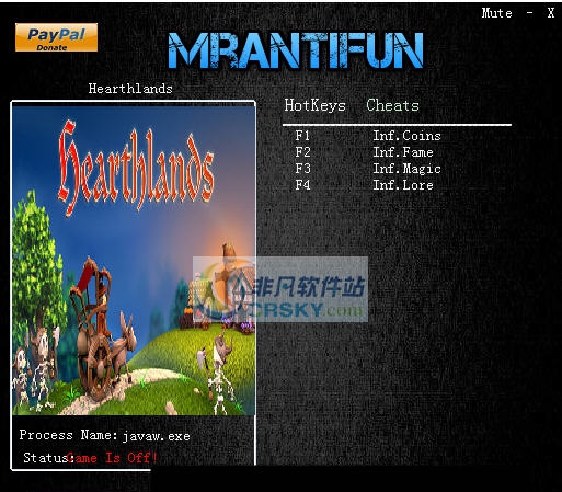 中心地带四项修改器 v3.4 中心地带四项修改器 v3.4