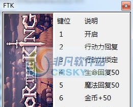 为了吾王六项修改器 v3.6 为了吾王六项修改器 v3.6