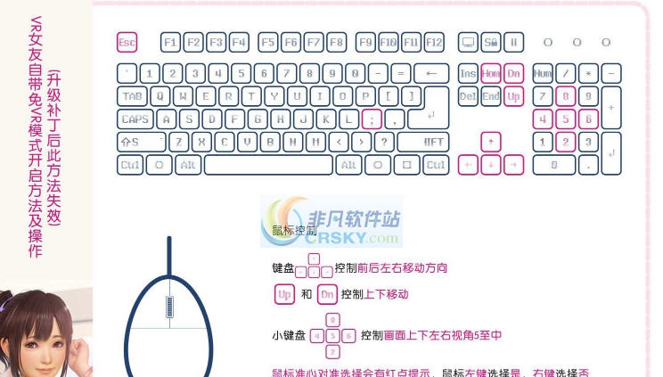 VR女友免VR设备启动游戏补丁 v3.9 VR女友免VR设备启动游戏补丁 v3.9