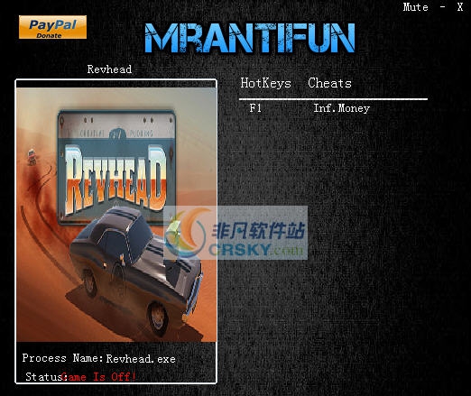 Revhead无限金钱修改器 v3.3 Revhead无限金钱修改器 v3.3