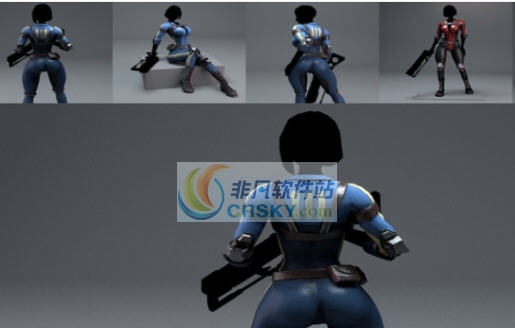 辐射4slooty避难所紧身衣MOD v2.4