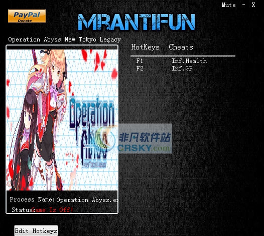 东京新世录作战深渊两项修改器 v3.3 东京新世录作战深渊两项修改器 v3.3