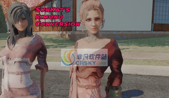 辐射4可爱四色和服MOD v2.5 辐射4可爱四色和服MOD v2.5
