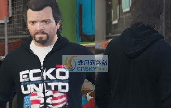 GTA5麦可的新款连帽衫MOD v2.6 GTA5麦可的新款连帽衫MOD v2.6