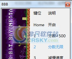 8位猎天使魔女三项修改器 v3.7 8位猎天使魔女三项修改器 v3.7