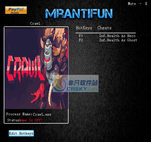 爬行者两项修改器 v3.5 爬行者两项修改器 v3.5