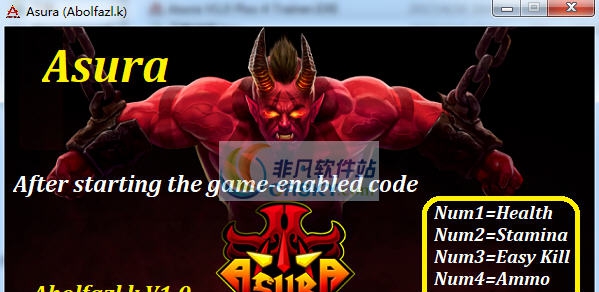 战神阿修罗四项修改器 v3.4 战神阿修罗四项修改器 v3.4