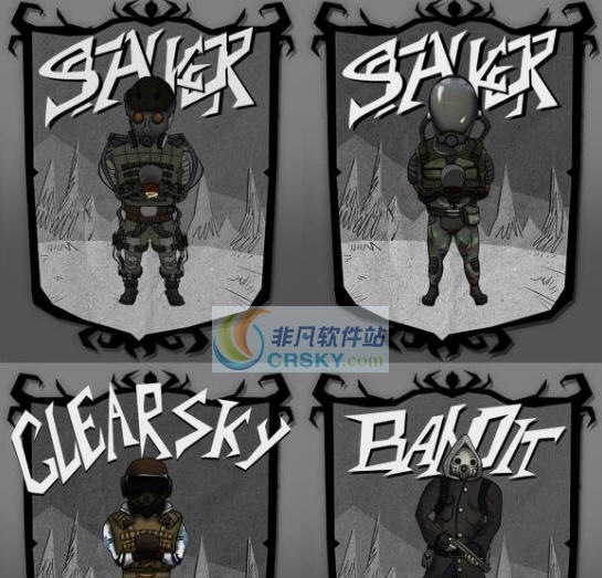 饥荒STALKER潜行者派系多人物MOD v2.5 饥荒STALKER潜行者派系多人物MOD v2.5