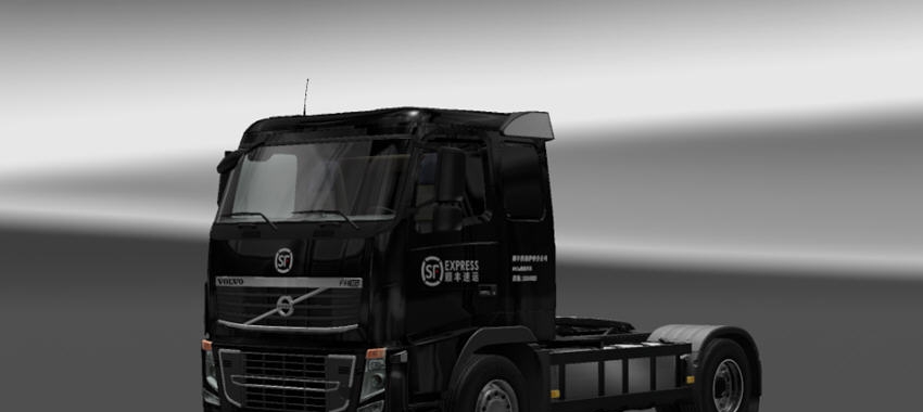 欧洲卡车模拟2顺丰车辆涂装MOD v2.4 欧洲卡车模拟2顺丰车辆涂装MOD v2.4