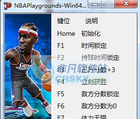 NBA游乐场八项修改器 v3.5 NBA游乐场八项修改器 v3.5