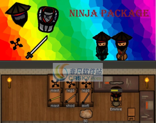 环世界A17忍者装备包MOD v2.4 环世界A17忍者装备包MOD v2.4