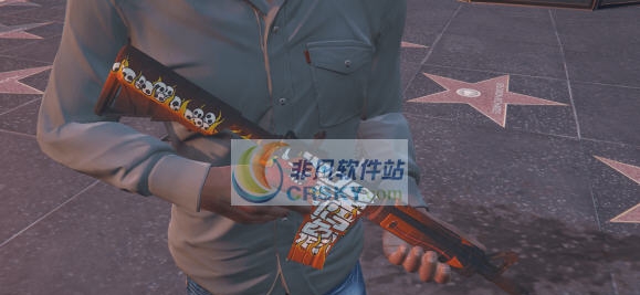 GTA5M4A4卡通涂装地狱之火MOD v2.6 GTA5M4A4卡通涂装地狱之火MOD v2.6