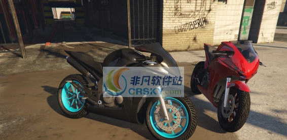 GTA5富兰克林的双缸摩托跑车MOD v2.6 GTA5富兰克林的双缸摩托跑车MOD v2.6