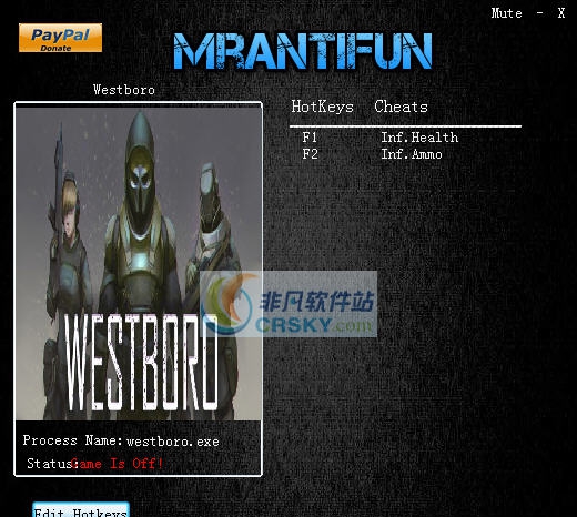 Westboro二项修改器 v3.3 Westboro二项修改器 v3.3