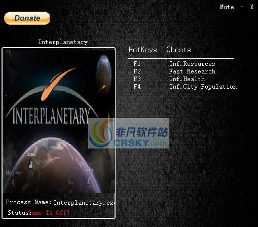 星际炮火四项修改器 v3.5 星际炮火四项修改器 v3.5
