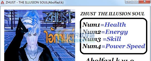 ZHUST幻象的灵魂四项修改器 v3.4 ZHUST幻象的灵魂四项修改器 v3.4