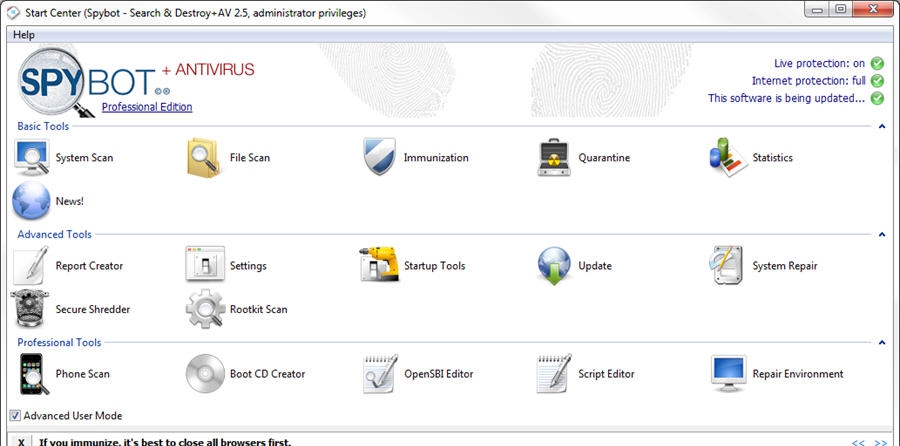 SpyBot-Search and Destroy v2.6.51