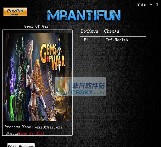 宝石战争无限生命修改器 v3.8 宝石战争无限生命修改器 v3.8
