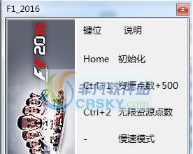 F12016四项修改器 v3.5