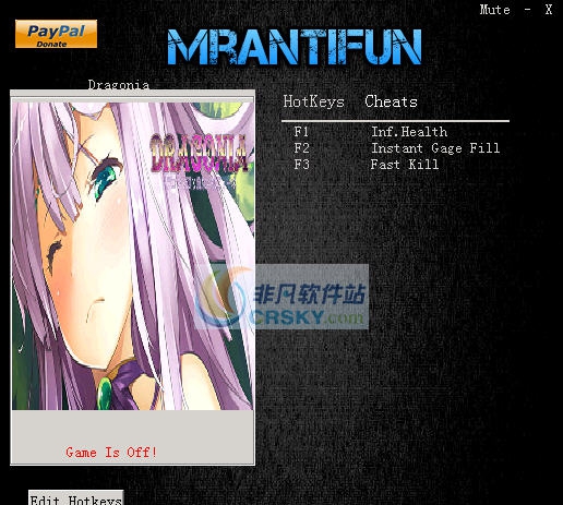 龙之泪三项修改器 v3.4 龙之泪三项修改器 v3.4