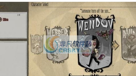 饥荒联机版夜行者Wendov人物MOD v2.4