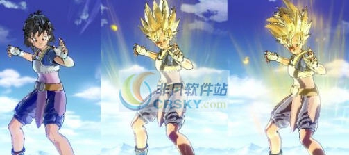 龙珠超宇宙2男女超级赛亚人发型MOD v2.7 龙珠超宇宙2男女超级赛亚人发型MOD v2.7