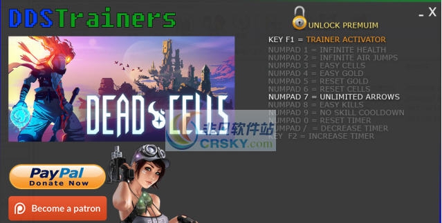 死亡细胞抢先体验无限箭修改器 v3.8