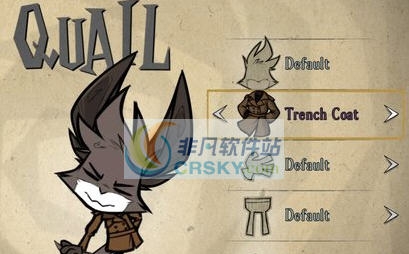 饥荒联机版灰狼侦探奎尔人物MOD v2.5 饥荒联机版灰狼侦探奎尔人物MOD v2.5