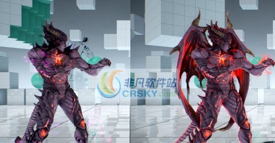 铁拳7三岛一八暗翼魔人皮肤MOD v2.4 铁拳7三岛一八暗翼魔人皮肤MOD v2.4