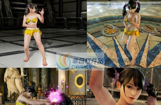 铁拳7凌晓雨百褶短裙比基尼MOD v2.5