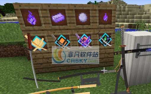 我的世界居合武士刀MOD v2.5 我的世界居合武士刀MOD v2.5